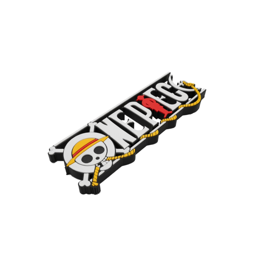 ONE PIECE Logotipo corpóreo