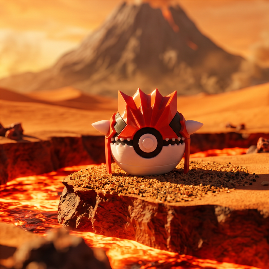MonBall Groudon